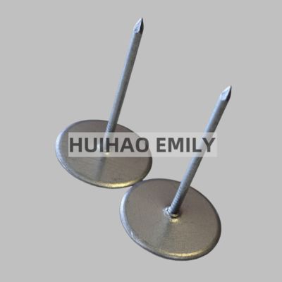 30mm basis kopergecoate cup head pins worden gebruikt voor het bevestigen van glasvezelkanalen