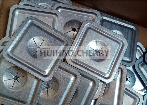 38mm Vierkante Zelfborgende Ring Snelclips Voor Isolatie Gegalvaniseerd Staal Materiaal