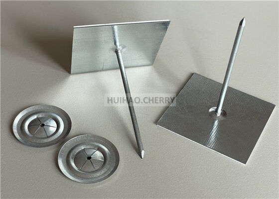 Dubbele Zelfklevende de Isolatiespelden 12Ga Dia van de Gezichtsband met de Glaswol van de Klemmoeilijke situatie