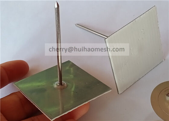 63.5mm gegalvaniseerd staal zelfstick isolatie pinnen voor het installeren van schuim isolatie panelen