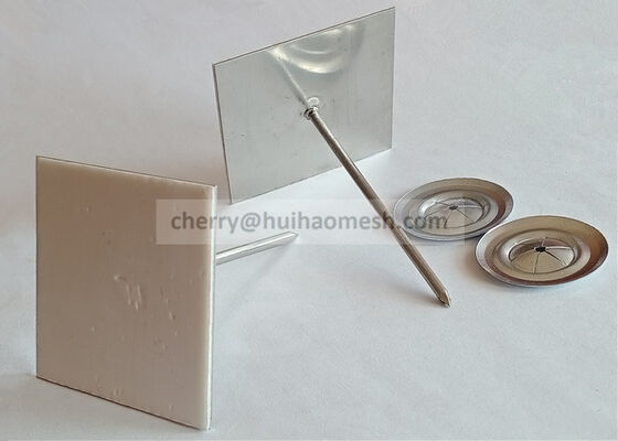 2-1/2 "Stick Pins voor stijve isolatie voor het bevestigen van thermische en akoestische isolatie in HVAC-kanalen