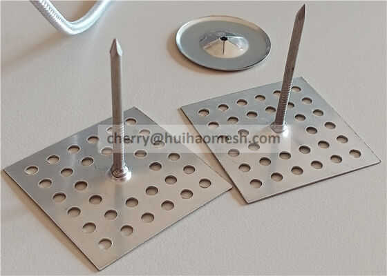 2-1/2 "Stick Pins voor stijve isolatie voor het bevestigen van thermische en akoestische isolatie in HVAC-kanalen