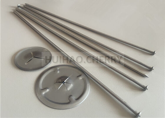 Copper Plated Steel spot weld insulation pins 3x125mm For Marine Sound And Heat Insulation