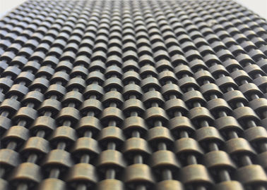 Metalen mesh met geborstelde afwerking