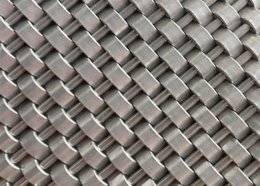 Metalen mesh met geborstelde afwerking