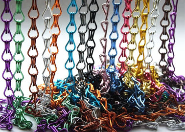 2 mm Hook Link Type Metal Mesh Drapery Window Door Fly Curtain