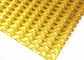 PVDF Gebeëindigde Gouden de Muurbekleding 1200MMX3000MM van het Kleurenaluminium Uitgebreide Netwerk