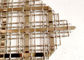 Het populaire Netwerk van de Kabinetten Decoratieve Draad dat in Roestvrij staal Vlakke Draad wordt gemaakt