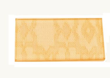 Gekleurd gelaagd glas met draadgaas voor gebouwgevels