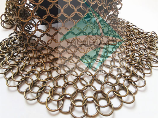 2 mm 20 mm Metalen Ring Mesh Partition Gordijn Draperie Decoratie