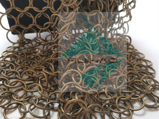 2 mm 20 mm Metalen Ring Mesh Partition Gordijn Draperie Decoratie