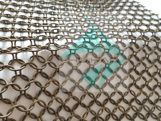 2 mm 20 mm Metalen Ring Mesh Partition Gordijn Draperie Decoratie