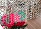 Chainmail Gelast Pvd-Metaal Ring Mesh For Facade Decoration
