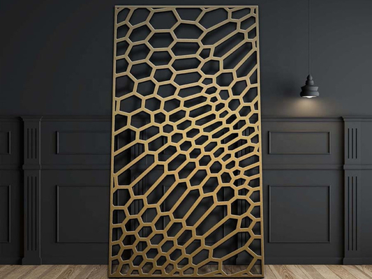 1220x3050mm Lasergesneden Aluminium Gaaspaneel voor Buitenhek