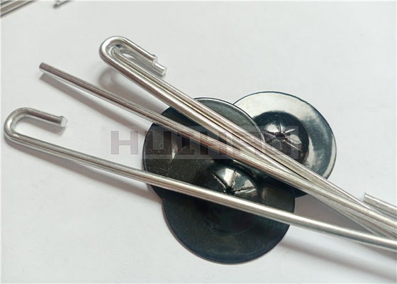 Aluminium 2.5x115mm Klemmen van de Zonnepaneelvogel voor het Vastmaken van Beschermend Draadnetwerk