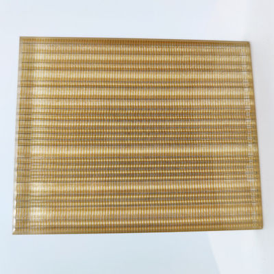PVB-Luxemetaal Mesh Laminated Glass Space Partition