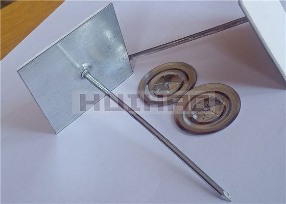 Gegalvaniseerde stalen zelfklevende isolatiehangers 12 gauge voor bevestiging van steenwol isolatie