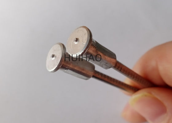 3 x 75 mm bi-metalen CD-weld stompkoppen met aluminiumbasis