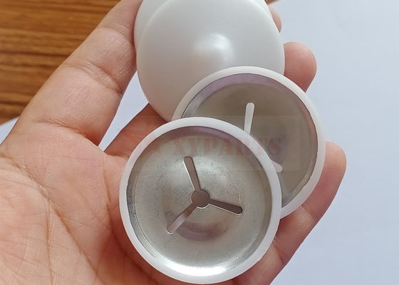 Zelfdoofende isolatieclips met kunststofcoating gebruikt voor het bevestigen van Cd-sweispinnen