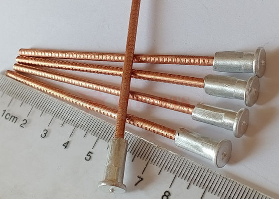 3x90 mm koper gecoate staal bi-metalen CD-lassen met aluminium basis