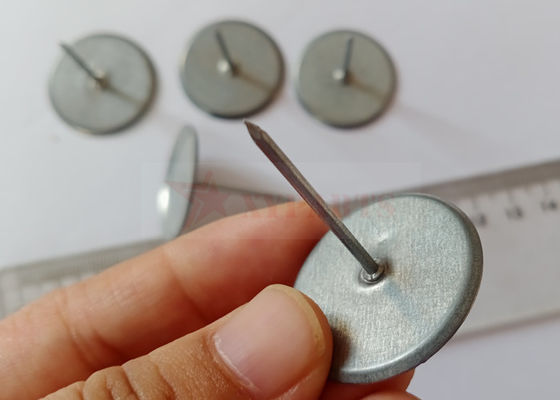 Gegalvaniseerd staal M1.8x30mm Duct Liner Pins voor HVAC Ductwork Isolatie