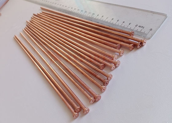 4x245mm CD Stud Welding Isolatie Pins Kopercoating Mild Steel Voor Ship Bulkhead Las