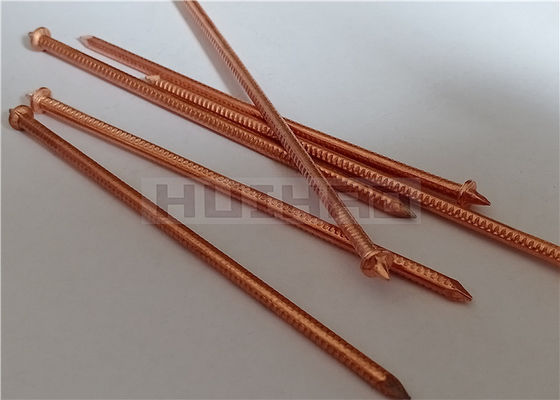 Koperen beklede stalen isolatiepenen 3x110 mm voor het isoleren van scheepsschotels