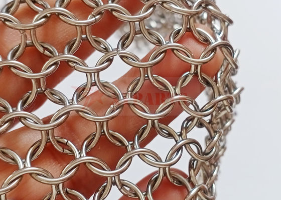 12 mm hangend roestvrijstalen ketenmolen gordijn voor buitenwandbekleding