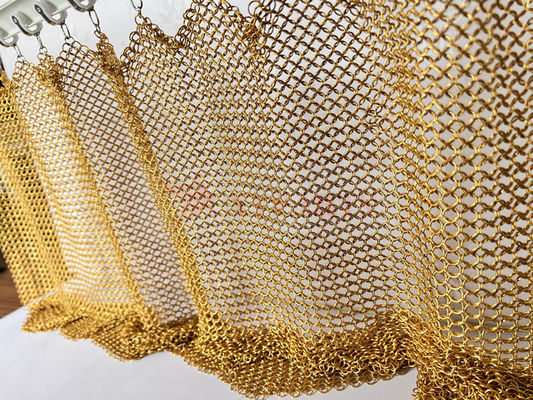 12 mm hangend roestvrijstalen maliënkoldergordijn voor buitenmuurbekleding