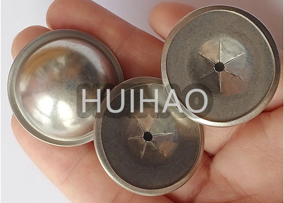 Roestvrij staal 304/316 Isolatie Dome Cap Washer voor HAVC-systeem