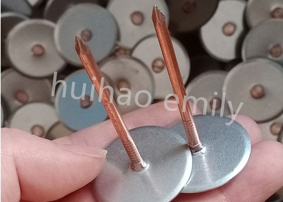 38 mm koperen beklede koppenpinnet voor isolatiebuizen