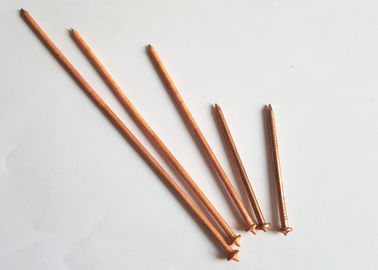 2.7mm x 63.5mm de Koper Geplateerde CD Spelden van het Nagellassen met Koepelglb Wasmachine voor Schip