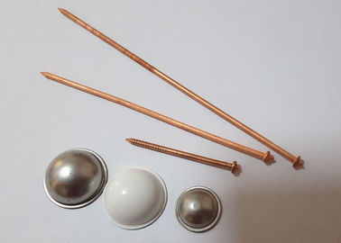 3mm Koper plateerde de Spelden van de het Lassenisolatie van de Staalnagel met Zelfsluitende Koepelkappen