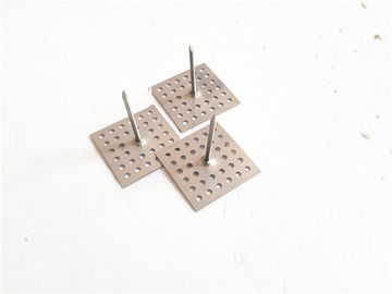 Soundproofing Spelden van het de Isolatieanker van het het Werkmetaal met Vierkante Type Geperforeerde Basis