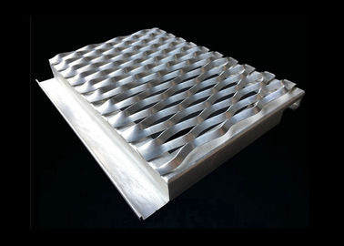 De bouw Uitgebreide Voorgevels van het Metaalnetwerk, 1200X2400MM de Gordijngevels van het Kaderaluminium