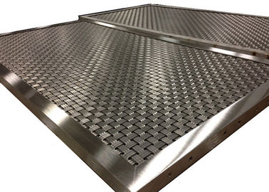 Het Type van weefsel Stijf Netwerk het Netwerkcomité van de Liftcabine met Douane V Aluminiumkader