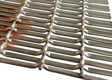 Het architecturale Netwerk van de Aluminium Vlakke Draad voor de Buitenvoorgevel van het de Bouwmetaal