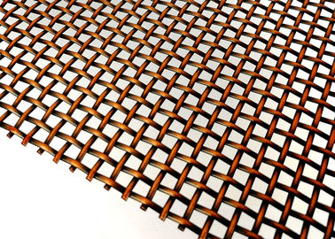 Het decoratieve Antieke Brons plateerde Architecturaal Draadnetwerk voor het Vensterscherm