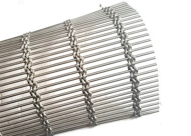 Netwerk van de rolling shutters het Architecturale Draad met Staalstaaf en de Draad van de Kabelkabel