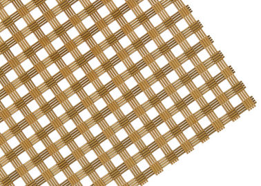 De architecturale van het de Draadvlees van de Verdelingsmuur Geweven van het het Netwerkroestvrije staal Vlakke Diameter