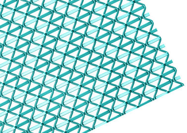 Architecturaal de Draadnetwerk van het netwerk Stijf Roestvrije staal voor Decoratieve Muurbekleding