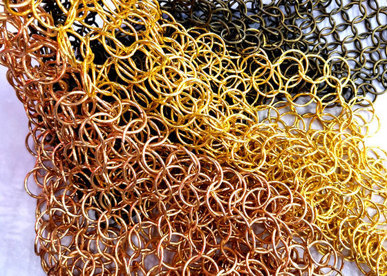 Roestvrij staal 304/316 Platdraadmetalen ringnet met een ringdiameter van 20 mm voor plafondbehandeling