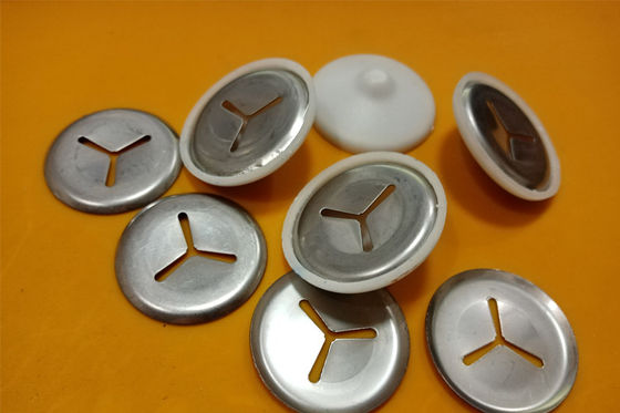 38mm zelfborgende isolatiepennen en clips met of zonder kunststof coating voor bevestigingswerkzaamheden van thermische isolatie in de scheepvaart