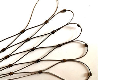 2MM Dia Flexibel de Veiligheidsnet van de Roestvrij staalkabel voor de Bescherming van de Hellingsdaling