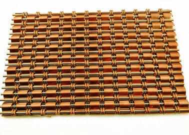Decoratieve het Netwerkstof van de Metaal Architecturale Draad voor Buitenvoorgevel en Cabinemuur