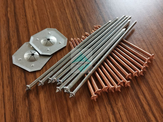Van de Lasserszinc coat steel van de condensatorlossing de Spelden van het de Nagellassen met Zelfsluitende Koepelglb Wasmachine het Bevestigen Rotswol