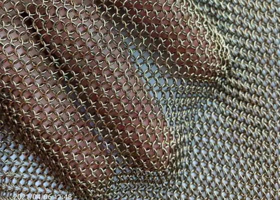 Gelaste 0.53mm de Keten van de Draaddiameter Post Mesh For Security Gloves Clothes