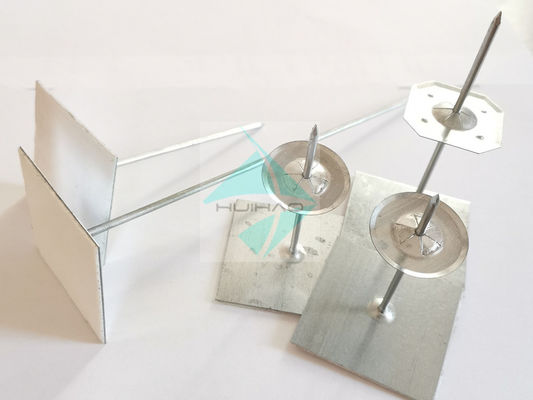 Dubbele Zelfklevende de Isolatiespelden 12Ga Dia van de Gezichtsband met de Glaswol van de Klemmoeilijke situatie