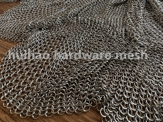 304 Ss de Decoratie Drivider van Ring Metal Mesh Drapery For van de Kettingspost