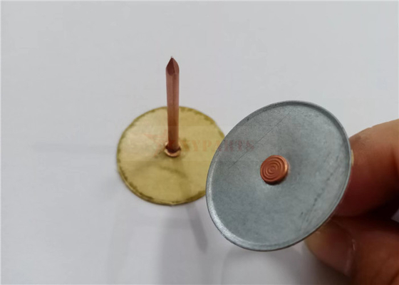 12 Ga X 38 mm Isolatie met koppen van laspenen Voor HVAC-isolatie